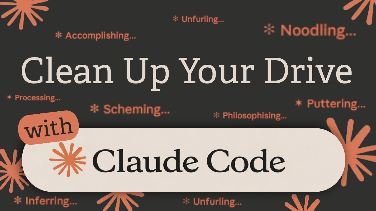 Используйте Claude Code для автоматического поиска и организации файлов по всему вашему диску.