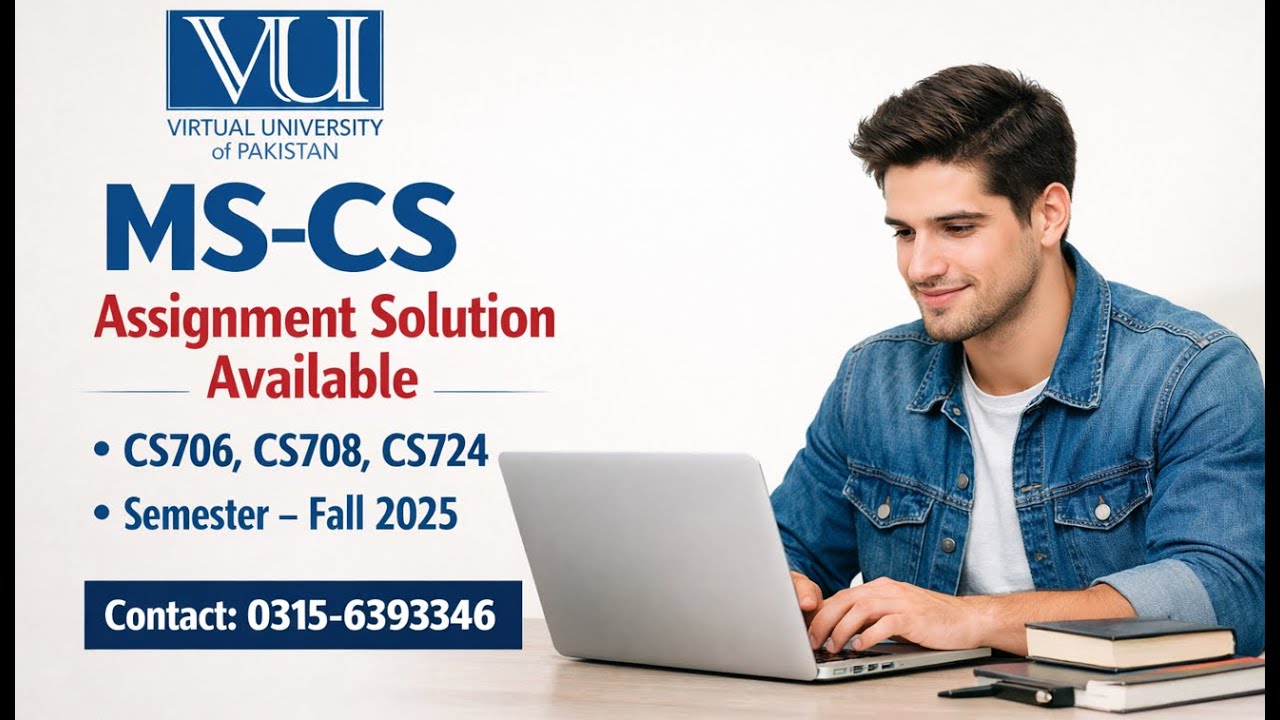 CS706 CS708 Cs724 Assignment Solution