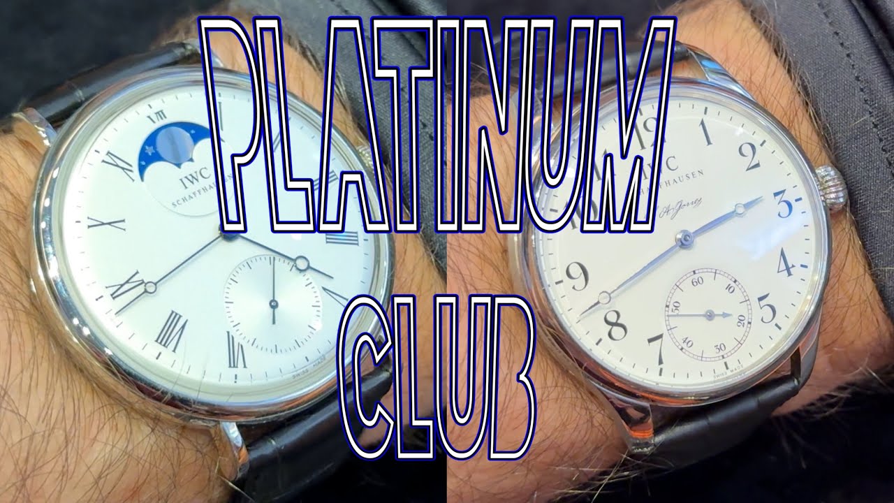 Platinum IWC: Portugieser F.A. Jones & 1984 Portofino