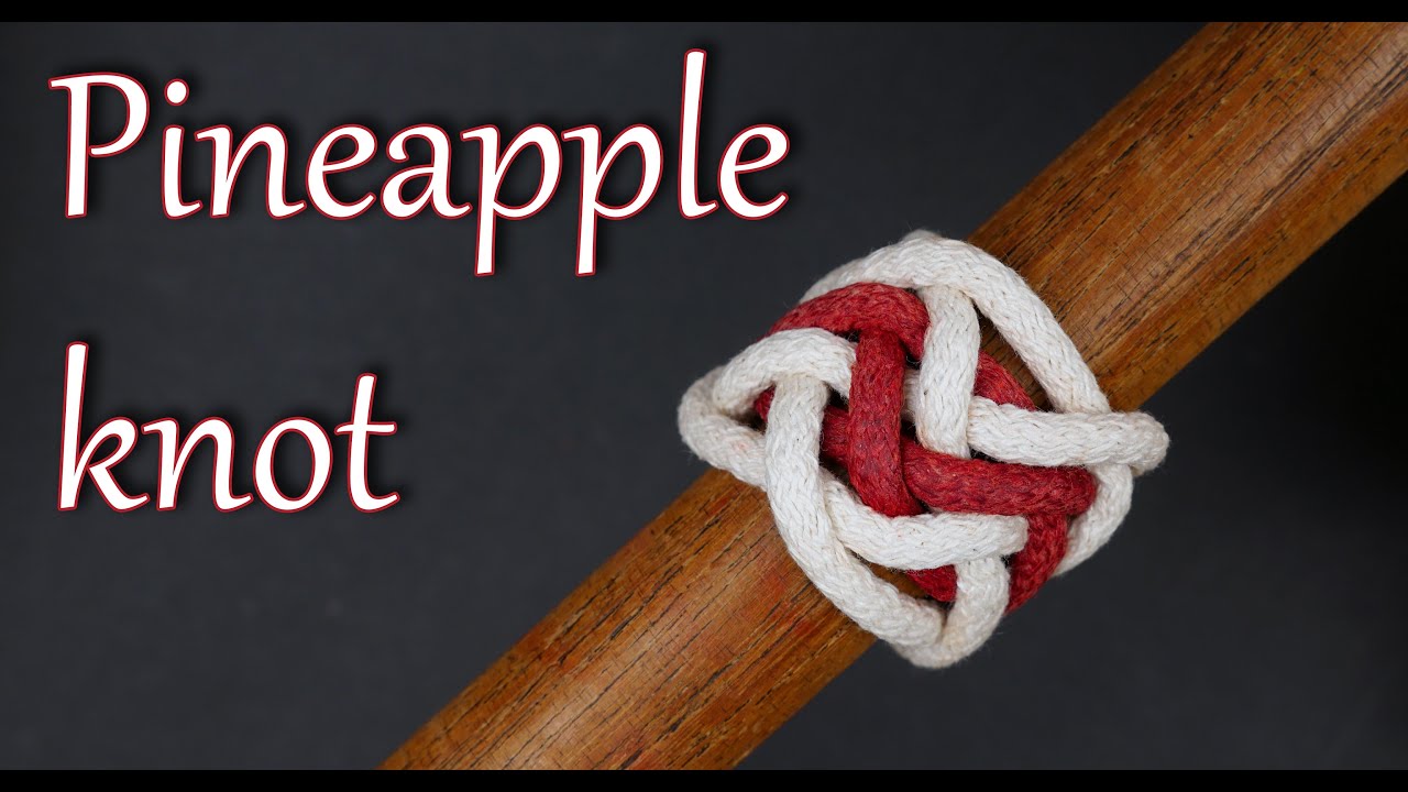 Pineapple knot- type 1 on a 5L4B turk's head