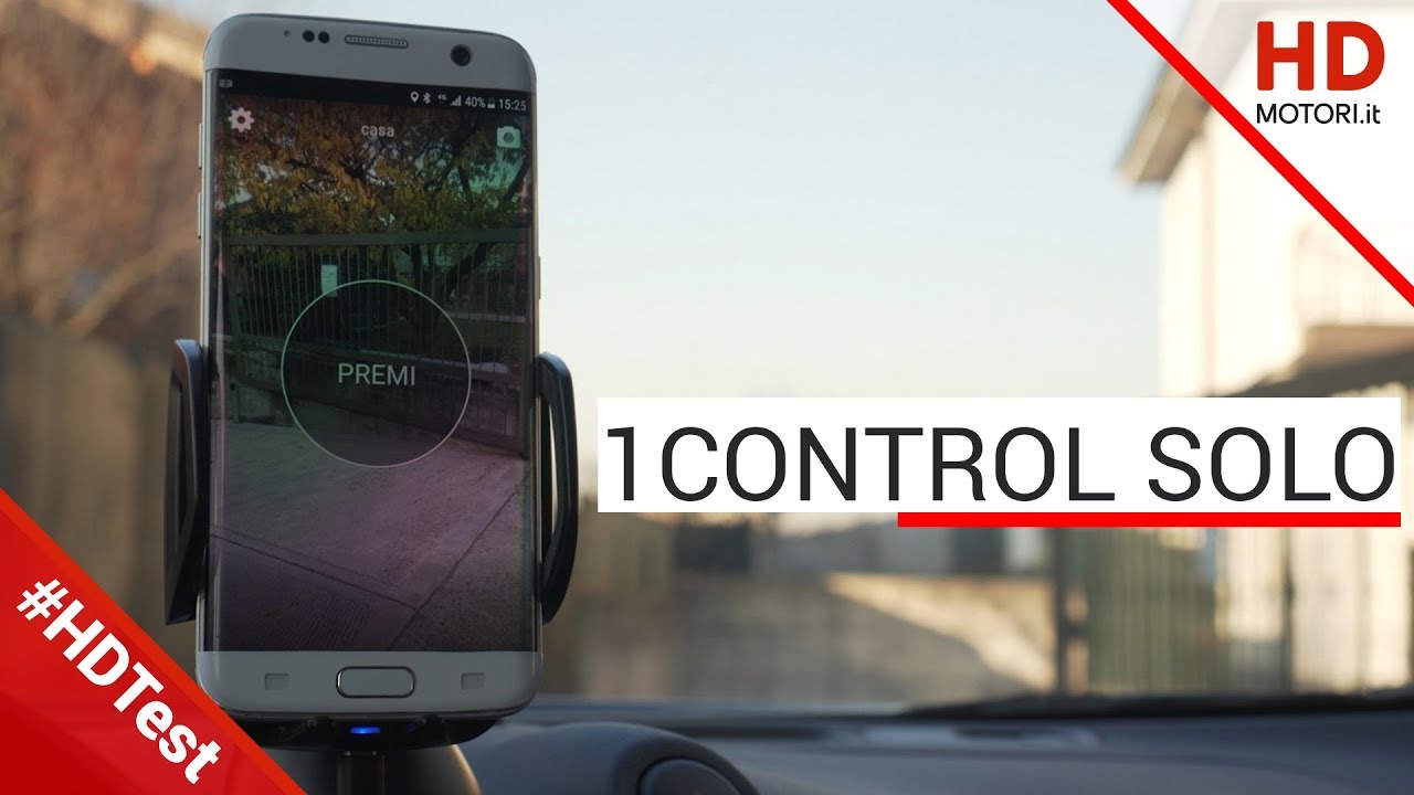 1CONTROL SOLO: il cancello si apre con lo SMARTPHONE | RECENSIONE