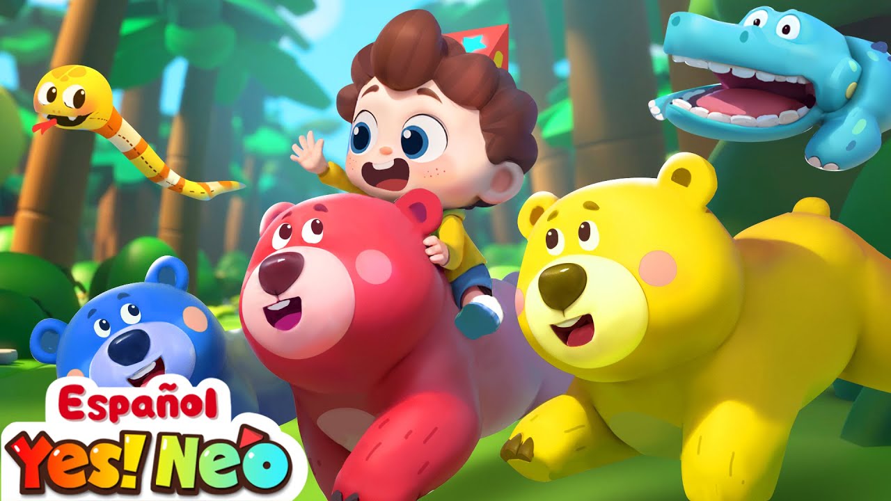 Vamos a Cazar un Oso | Yes! Neo - Canciones y Caricaturas para Niños