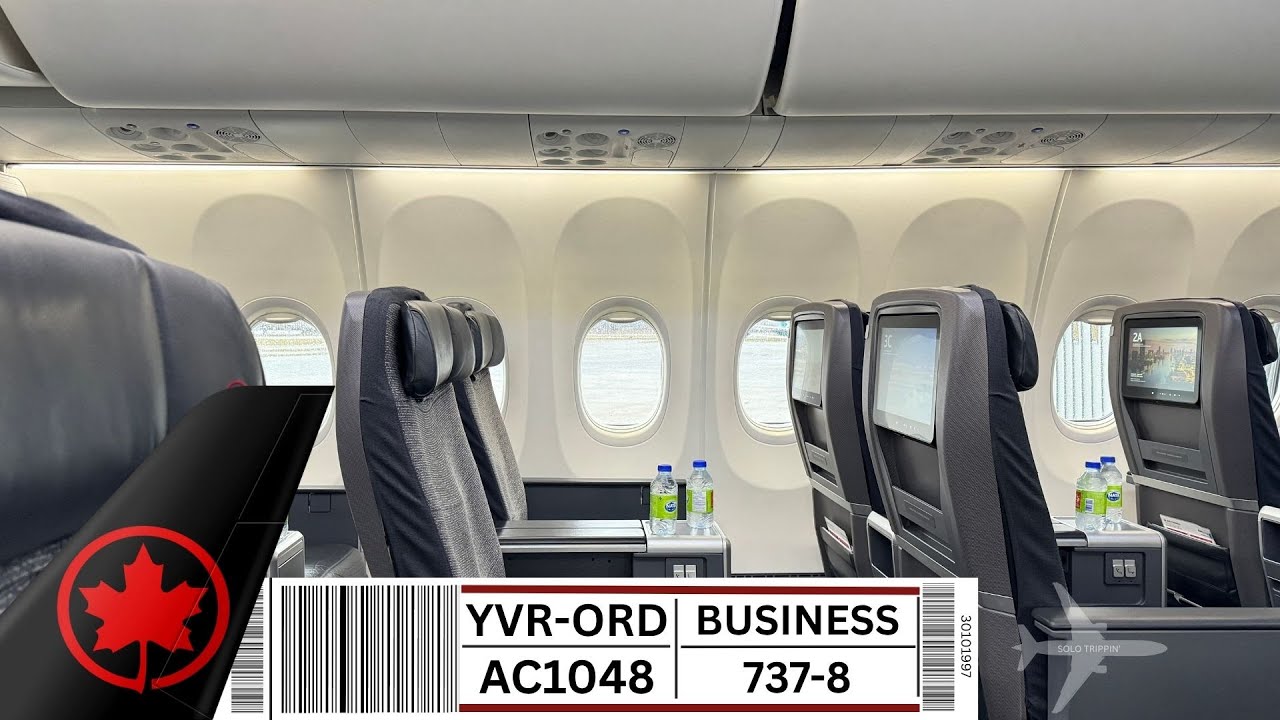 REVIEW | Business | Air Canada 737-8 | Vancouver - Chicago