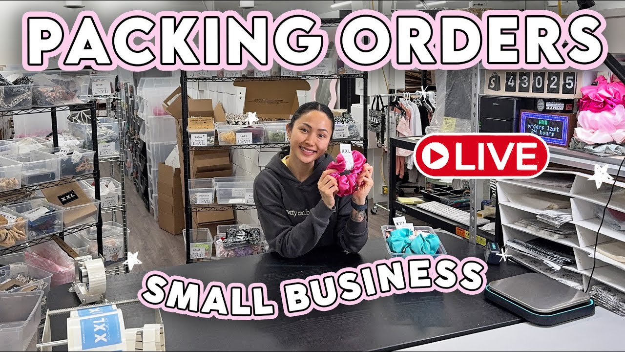 LIVE 🔴🎁 Pack Advent Calendars With Me🎄Small Business 💕 ASMR Packaging 15