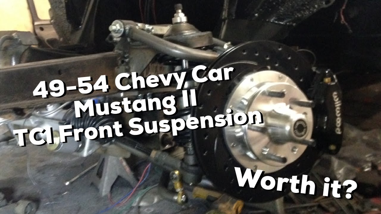 Установка передней подвески для автомобиля Chevy TCI Mustang II 49-54