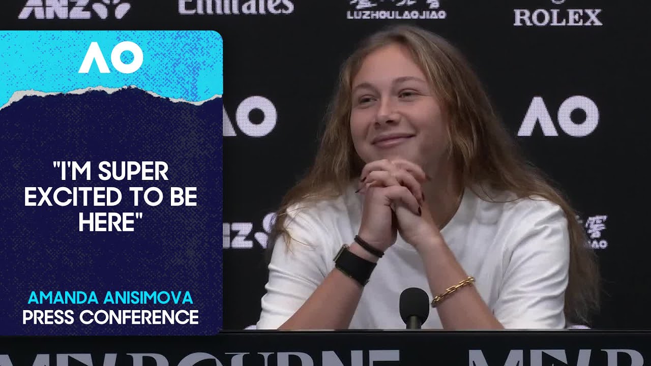 Amanda Anisimova Press Conference | Australian Open 2026 Pre-Event