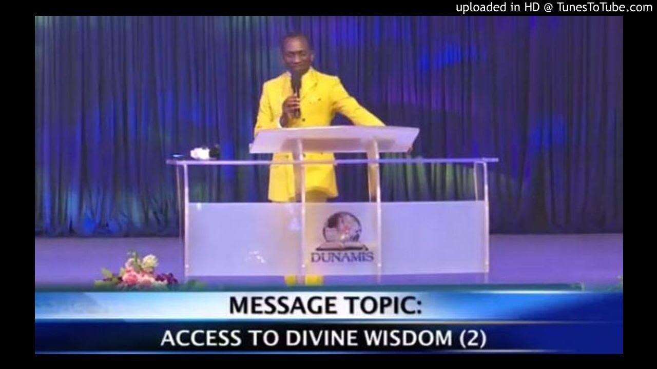 Audio:  Access To Divine Wisdom (2) - Dr. Paul Enenche