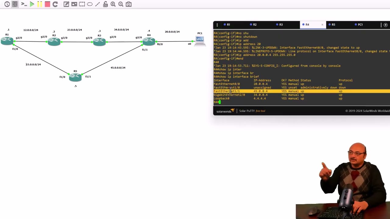 OSPF Metric Lab