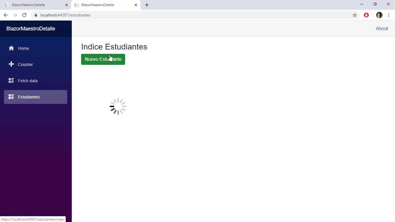 Blazor - Maestro-Detalle - Formulario Dinámico - Relación Uno a Muchos