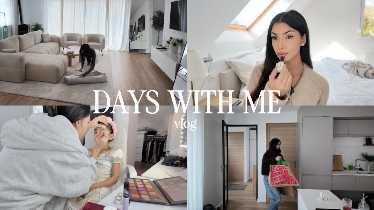 VLOG 🏡 Nouveau Tapis, Maquillage du Moment et Retour de Courses | Lisa Ngo