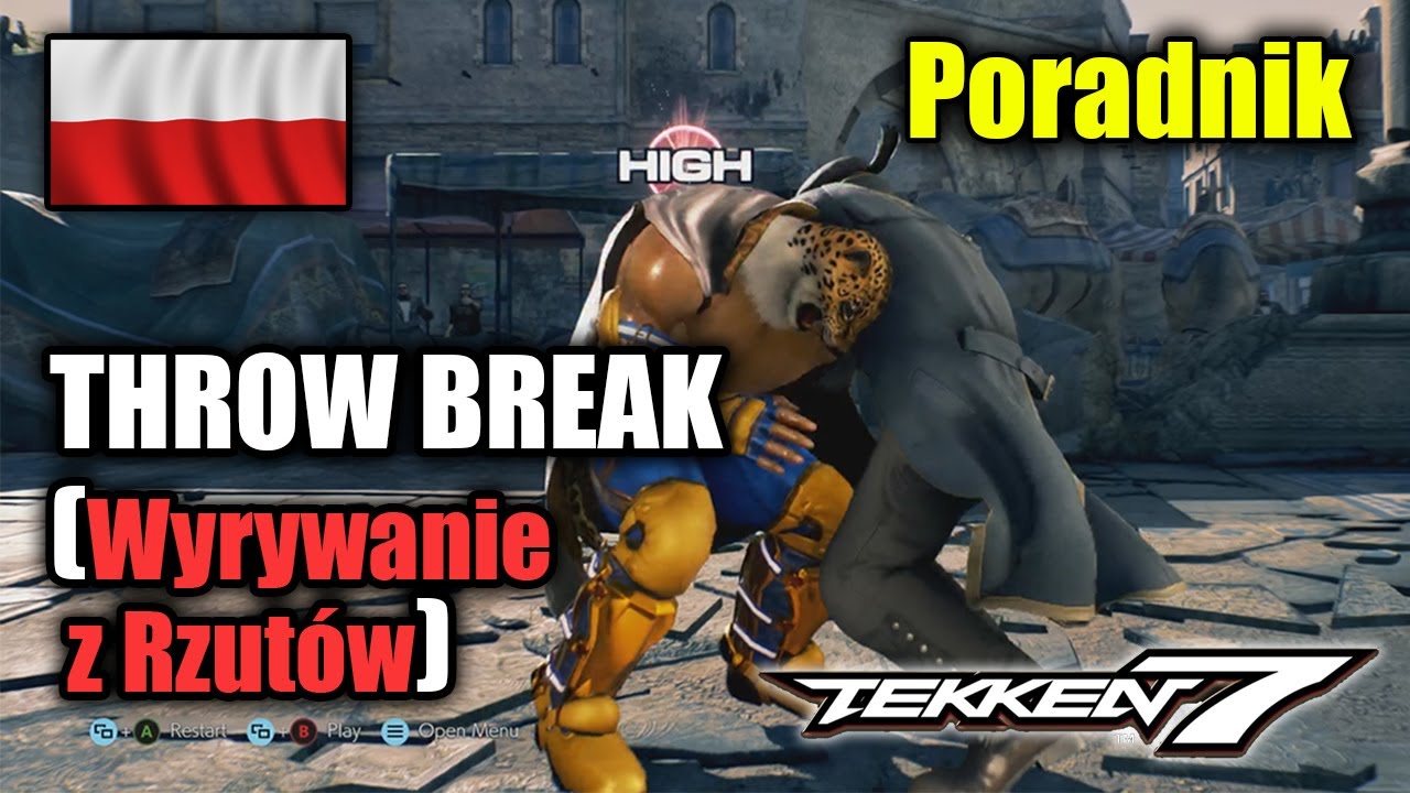 TEKKEN 7 - Wyrywanie z RZUT&Oacute;W Throw Break / Poradnik