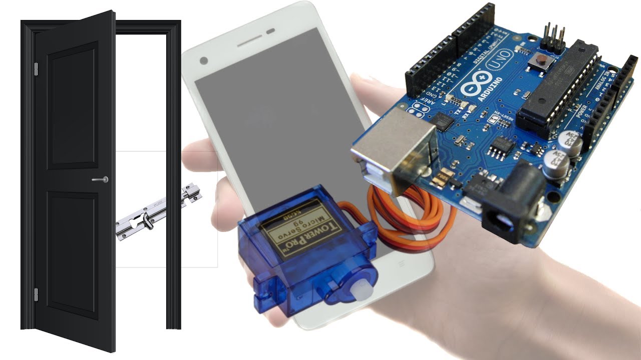 Open a Lock using Arduino and Android | Science Project for Home Automation