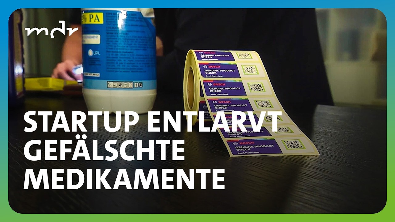 Unternehmer aus Chemnitz digitalisiert Medikamentenschutz | MDR um 4 | MDR