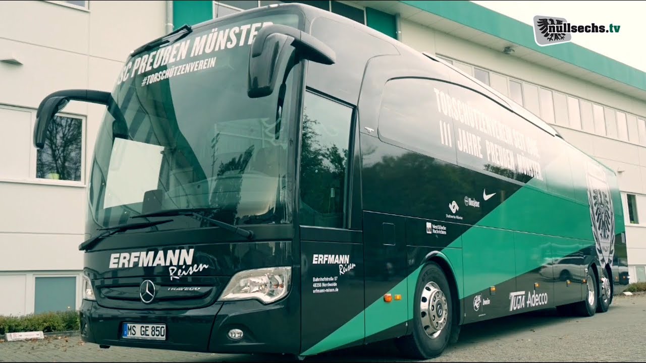 Neuer Mannschaftsbus - 111 Jahre Preußen Münster
