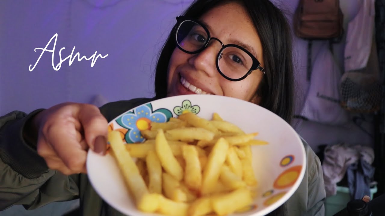 ASMR papas fritas y platicamos 🍟