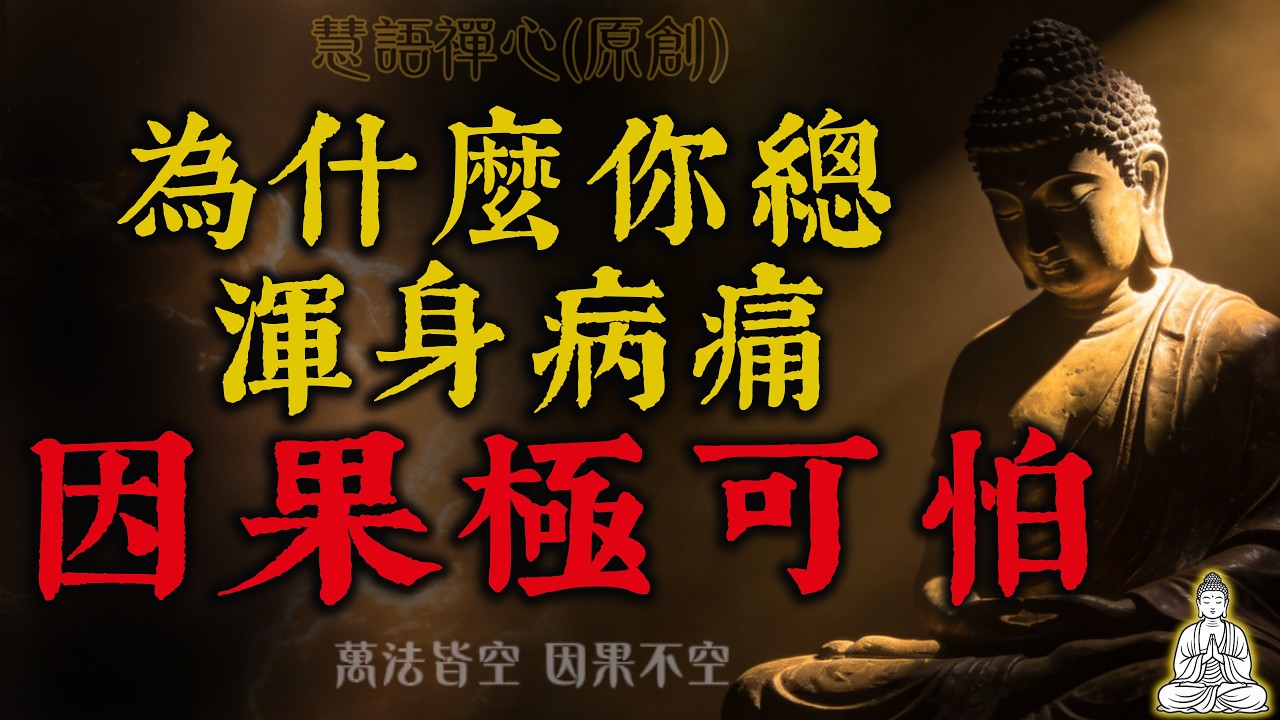 年紀越大怪病越多？醫院查不出的痛，竟是這“無形眾生”在索命！佛陀揭作業障病驚人真相！#佛學智慧 #因果報應 #藥師經 #業障病 #放生 #消災延壽 #中年健康 #心靈成長 #化解惡緣 #殺業
