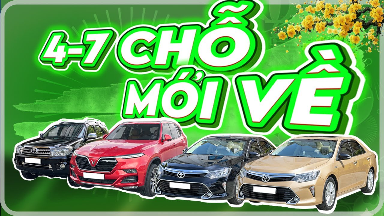 Báo giá loạt 4-7 chỗ mới về tại Hiền Toyota Bình Triệu - Lh Thọ 0901.777.888