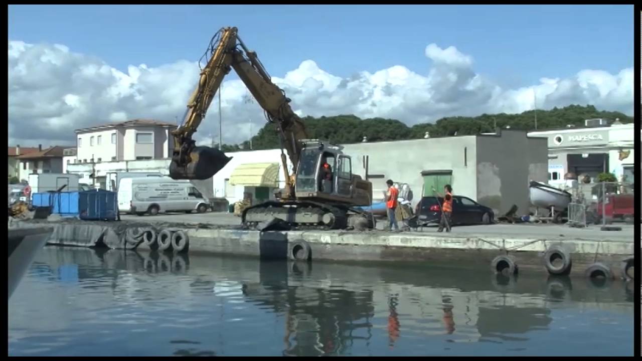 CESENATICO: Al via i lavori di dragaggio nel porto - VIDEO