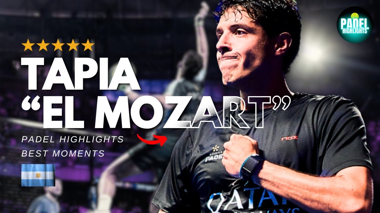 TAPIA IMPARABLE - EL MOZART DEL PÁDEL BRILLA COMO NUNCA  - PADEL HIGHLIGHTS