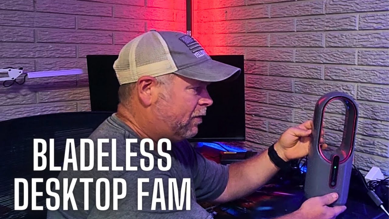 Bladeless Desktop Fan | KONSIDEN Desk Fan Bladeless