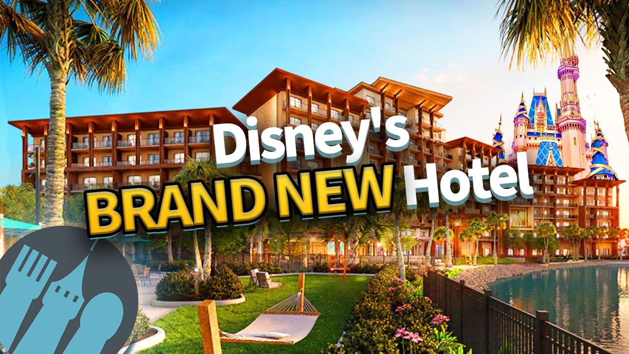 Disney World's BRAND NEW Hotel -- Island Tower at Disney's Polynesian Village Resort