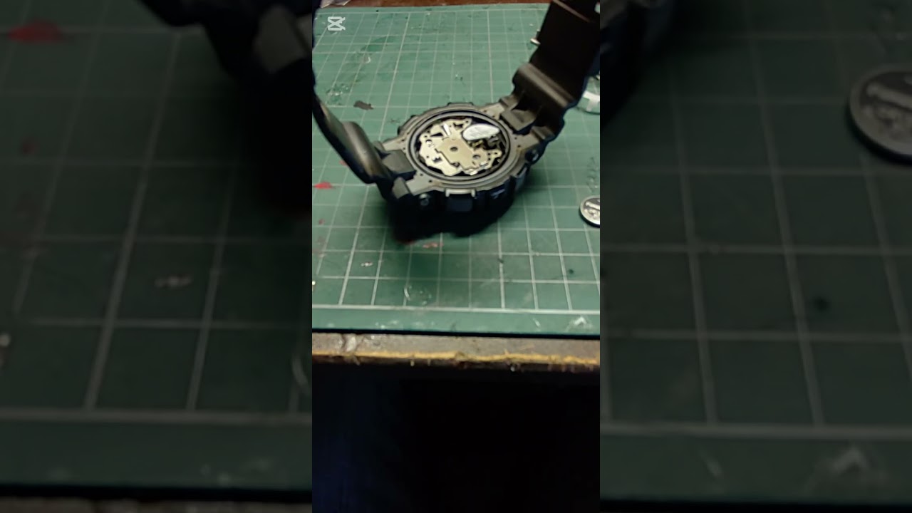 G-SHOCK GA-110の電池交換を素人がやるだけ