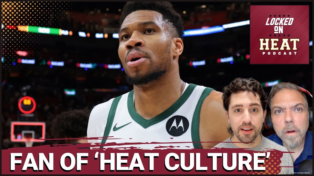 Giannis Antetokounmpo Praises Miami Heat Culture, Sparks Speculation | Miami Heat Podcast