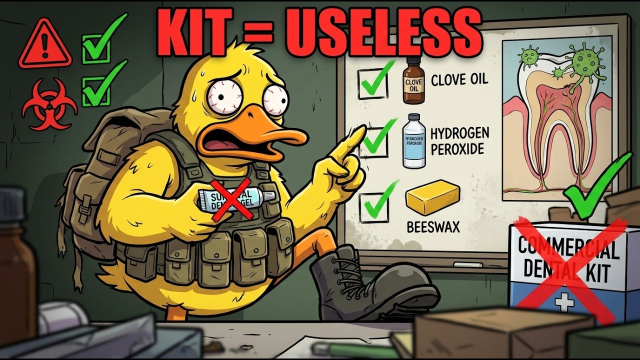The Dentist Is Dead: DIY Emergency Dental Kit (Save Yourself From Sepsis)