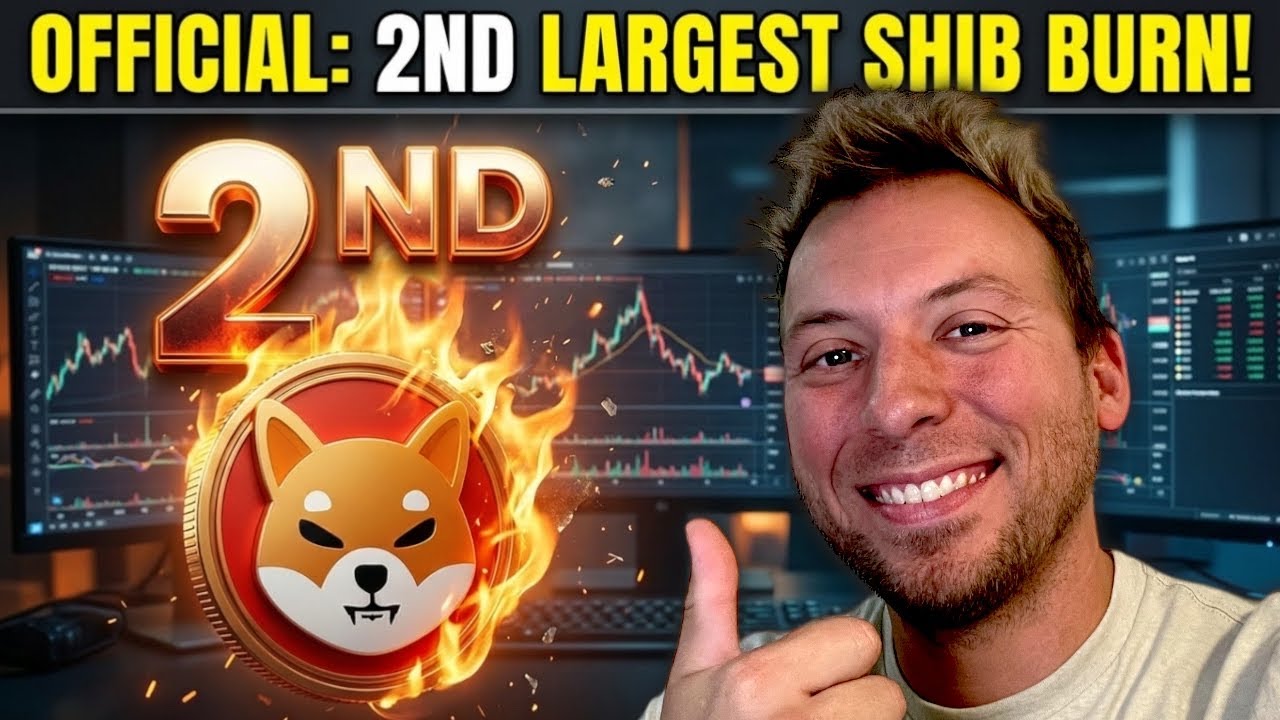 SHIBA INU - Официально: второе по величине сжигание в истории! Манипуляции с Memecoin?!