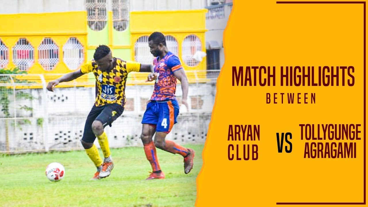 Match Highlights : Tollygunge Agragami vs Aryan Club | CFL 2022-23