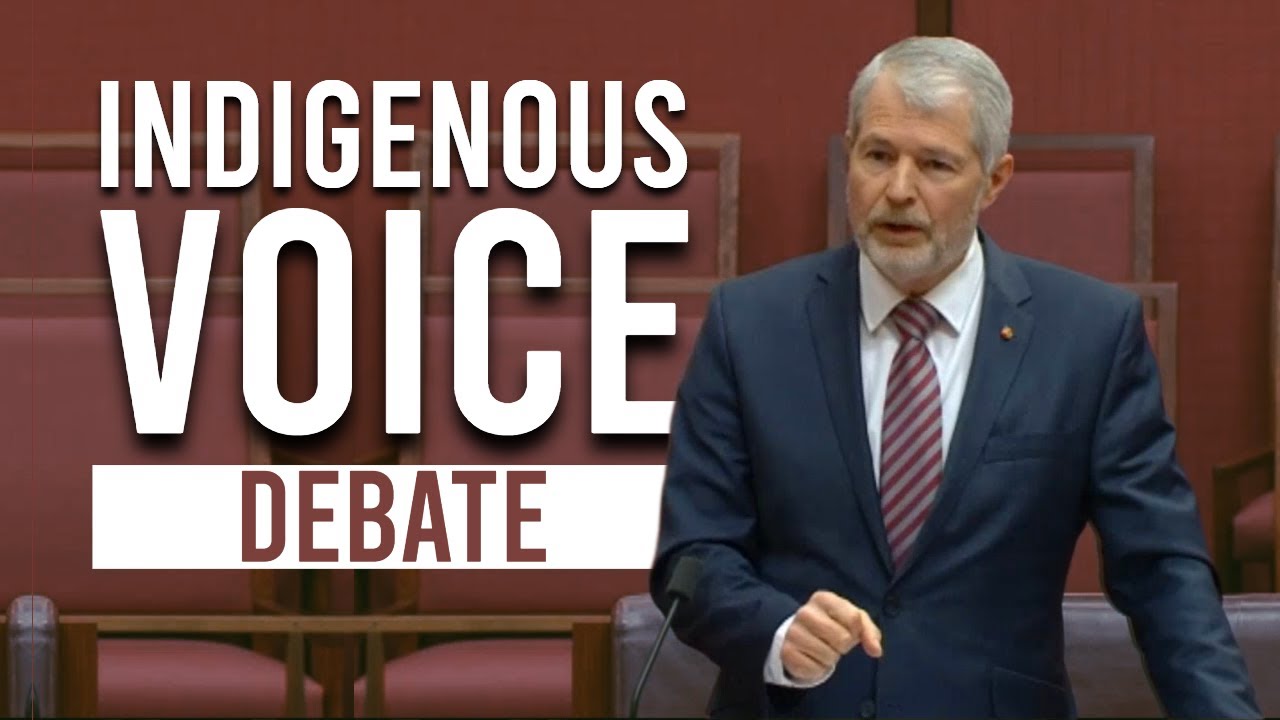 Why I don't support the Voice to Parliament — There is a better way — Senate Debate