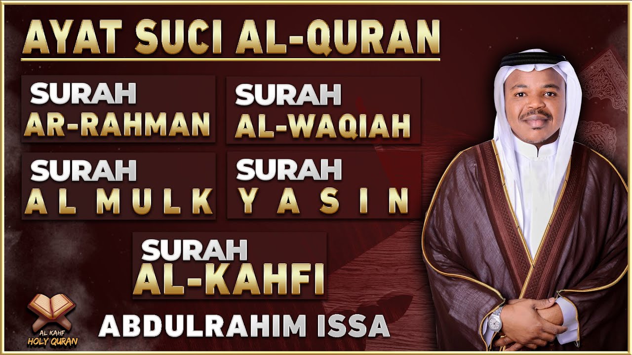 Murottal AlQuran Merdu Murottal Ngaji Merdu Surat Al Kahfi ArRahman AlMulk Yasin AlWaqiah