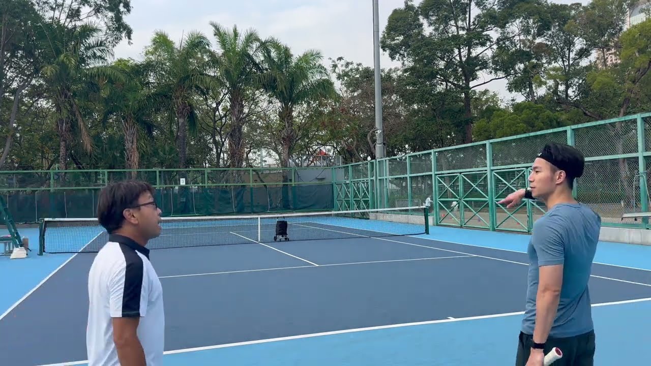 香港維園網球陪打