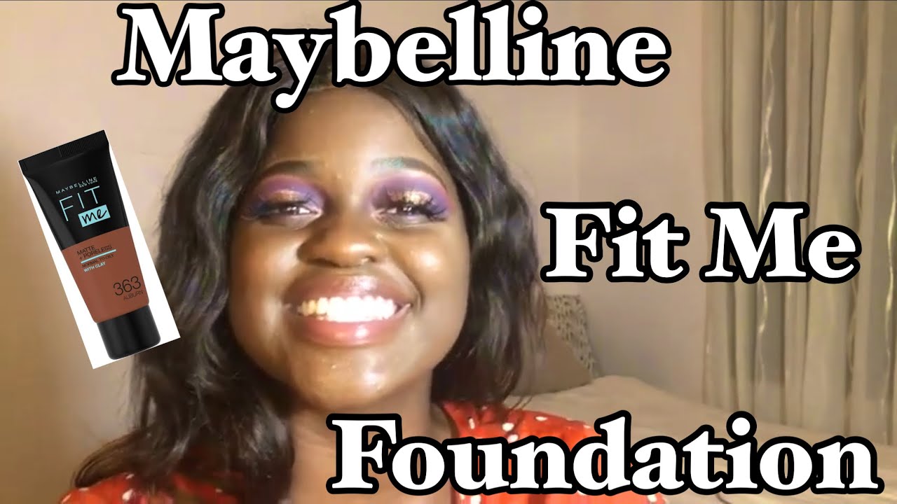 Maybelline Fit Me Foundation REVIEW 🤩