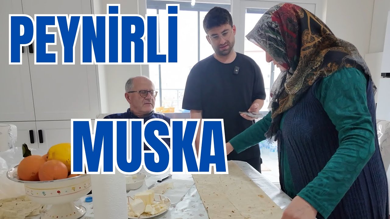 ANNEMLE BERABER SABAH KAHVALTISINA MUSKA YAPIYORUZ