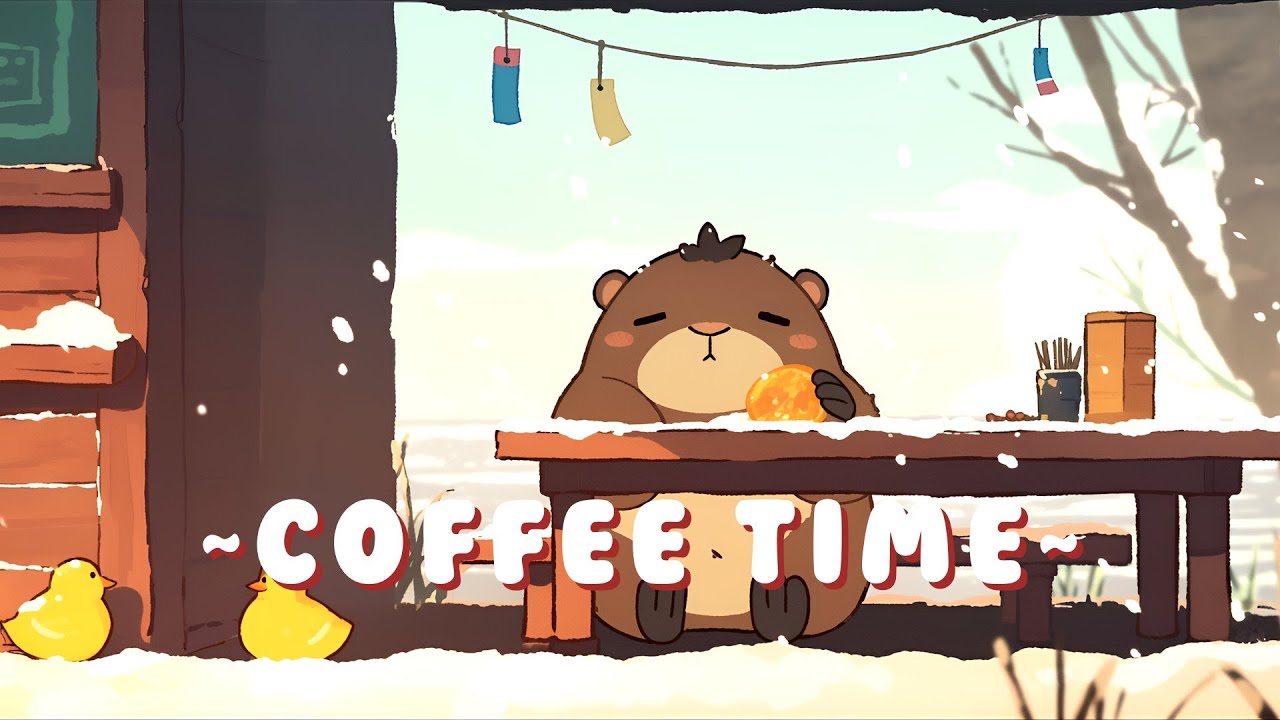 24/7 Capybara Lofi Beats - Peaceful Beats for Studying & Relaxing ~ Relaxing Vibes ~ 🎵 | Backgrou...