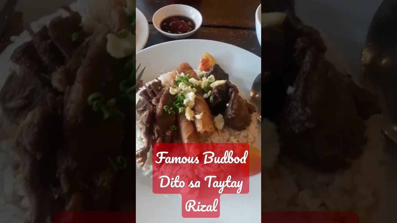 Budbod Famous food Here in Taytay Rizal #food #rizal #wheninrizal