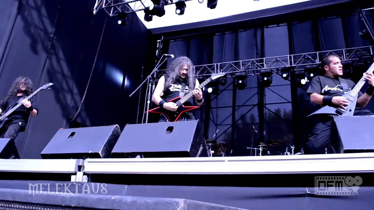 Melektaus - Exalting the primitive bestial shapes ( DVD The Metal Fest 2013)