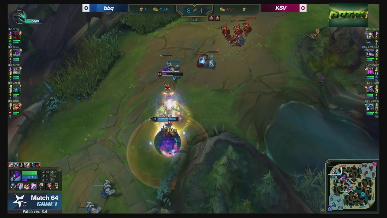 [LOL 2018 LCK Spring Split Week 7 Match 4] bbq Olivers vs KSV eSports - Game 1