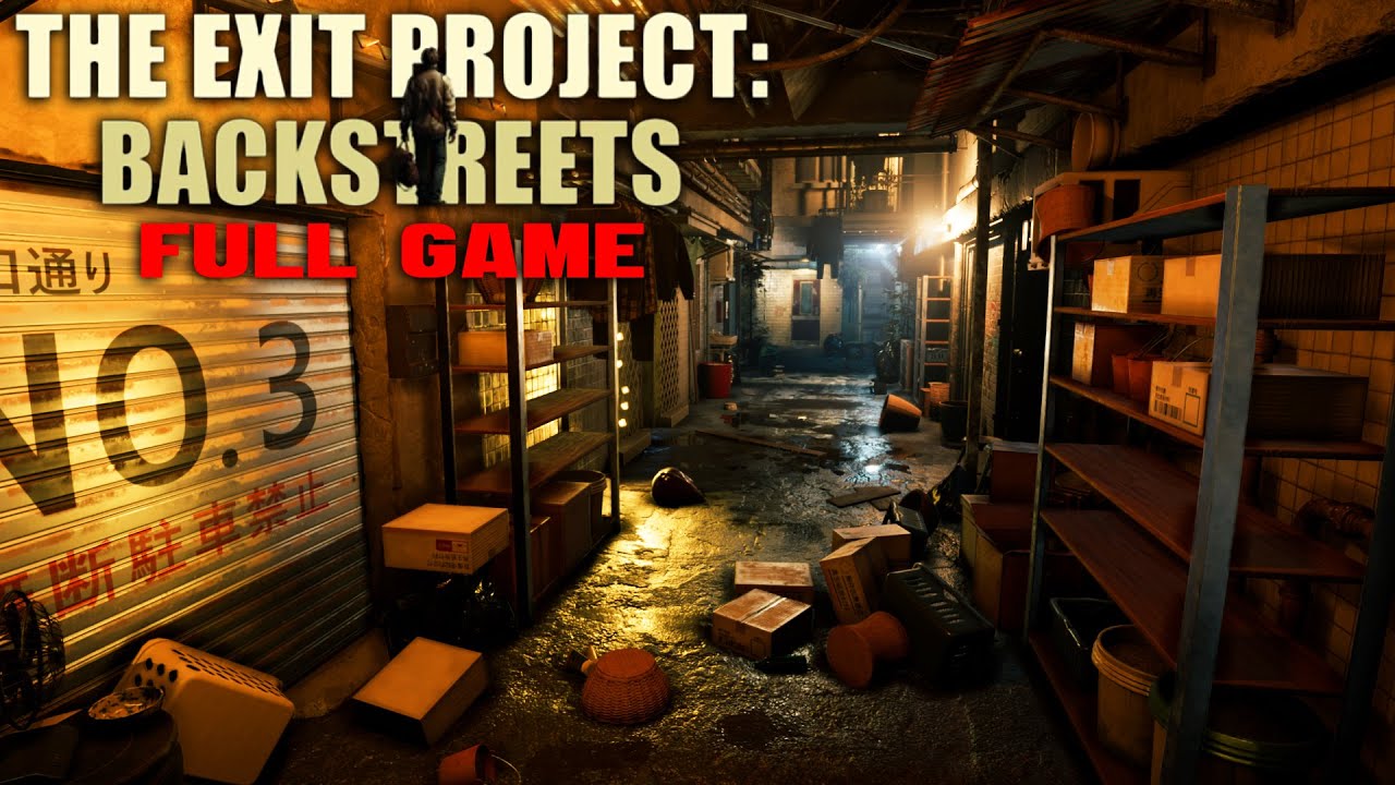 The Exit Project: Backstreets | FULL GAME Walkthrough
