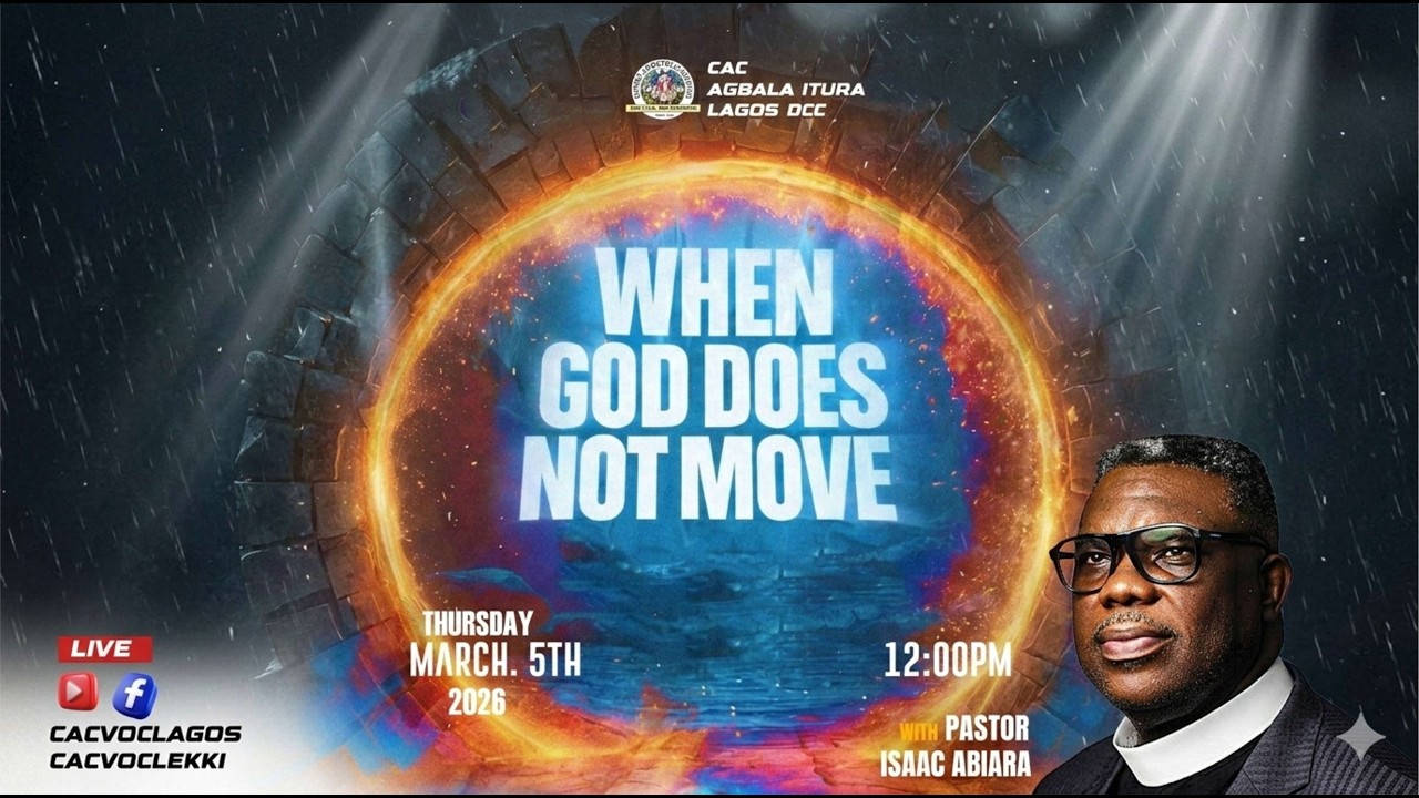 MIDDAY MIRACLE HOUR | WHEN GOD DOES NOT MOVE | 2026-03-5