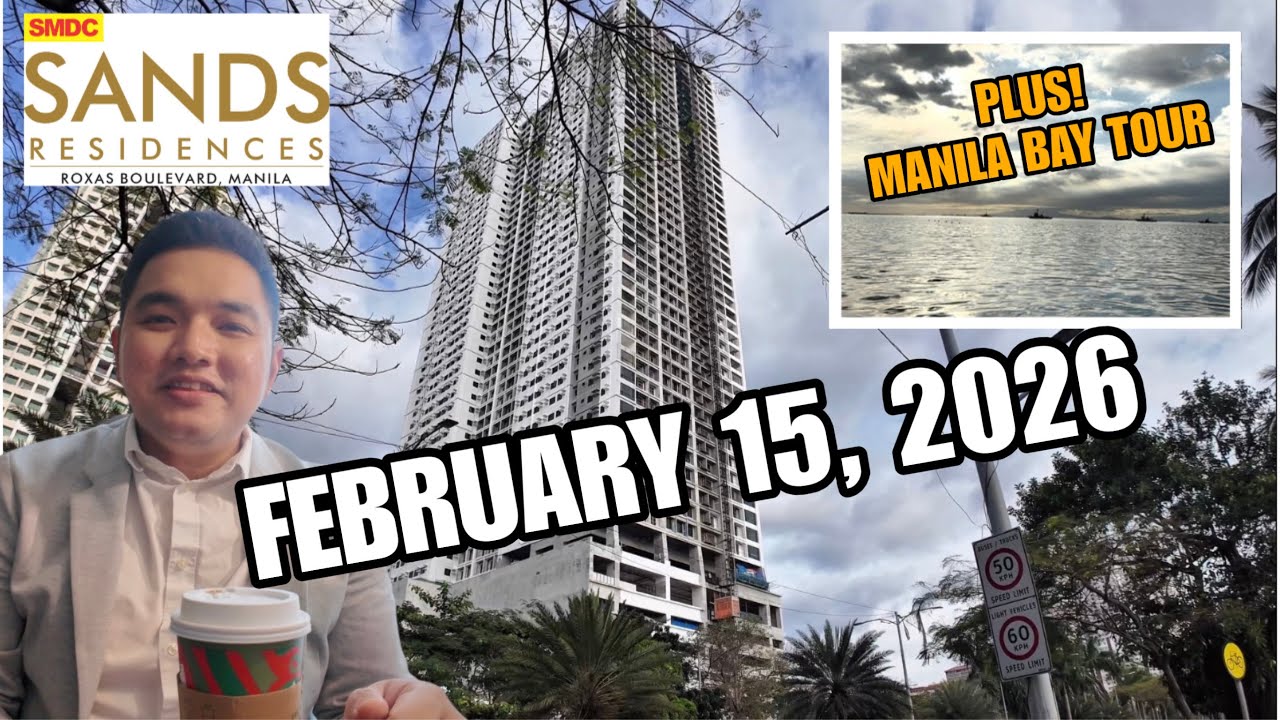 SMDC SANDS RESIDENCES MALATE MANILA CONSTRUCTION UPDATES | FEBRUARY 15, 2026 +639152814355