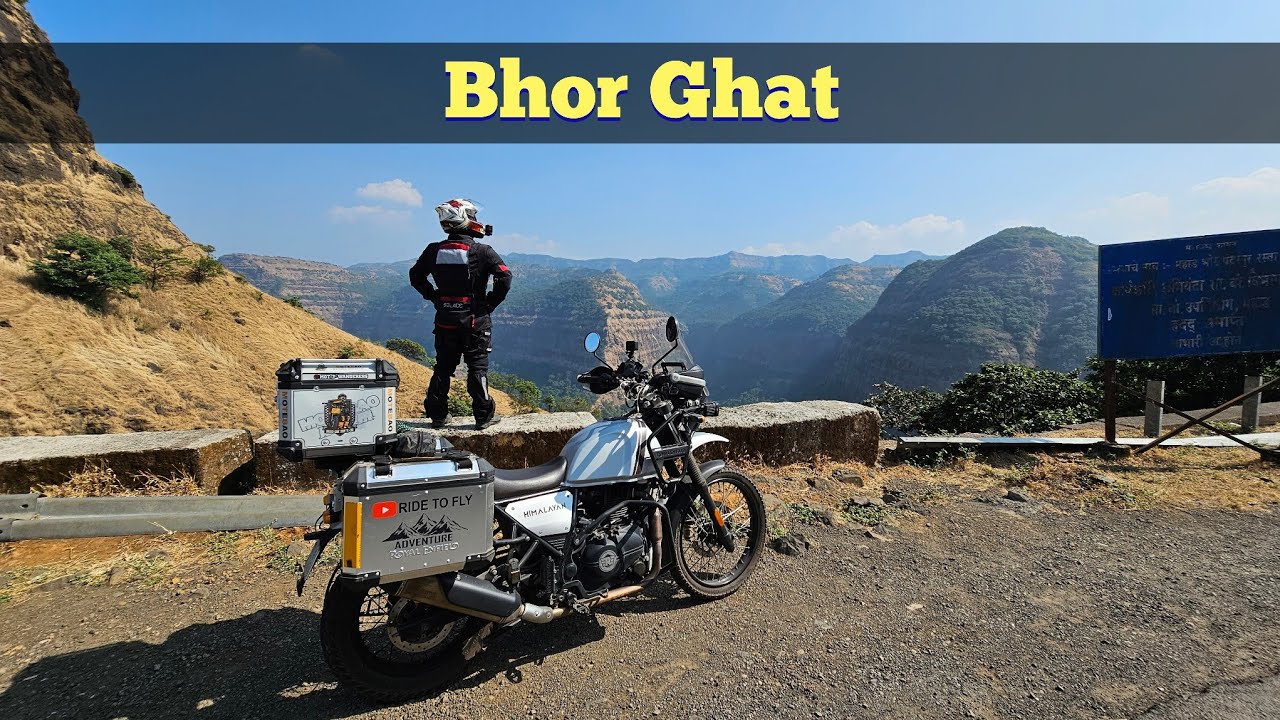 Dapoli to Mumbai via Bhor Ghat | Most Scenic Road Journey on My RE Himalayan | 4K