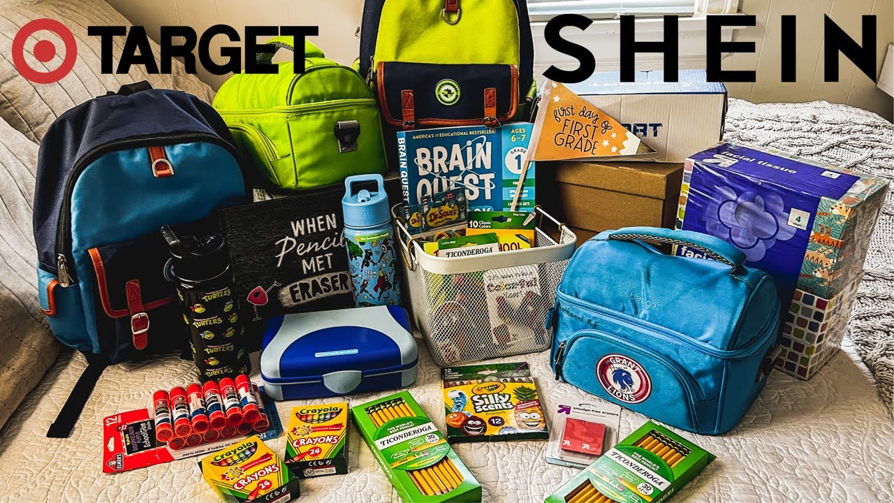 First Grade School Supply Haul | 6-7 Year-Old Clothing Haul | Back to School Haul