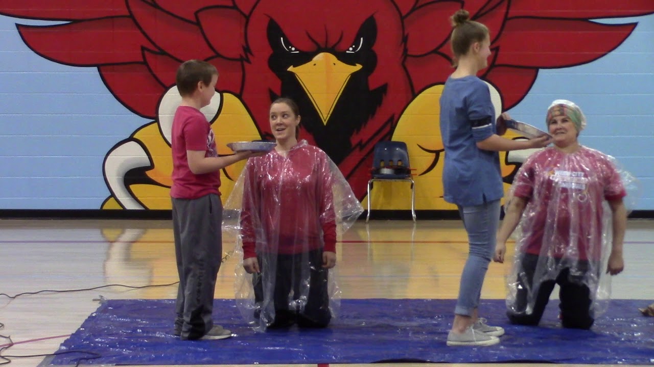 Canned Food Drive Pie Face