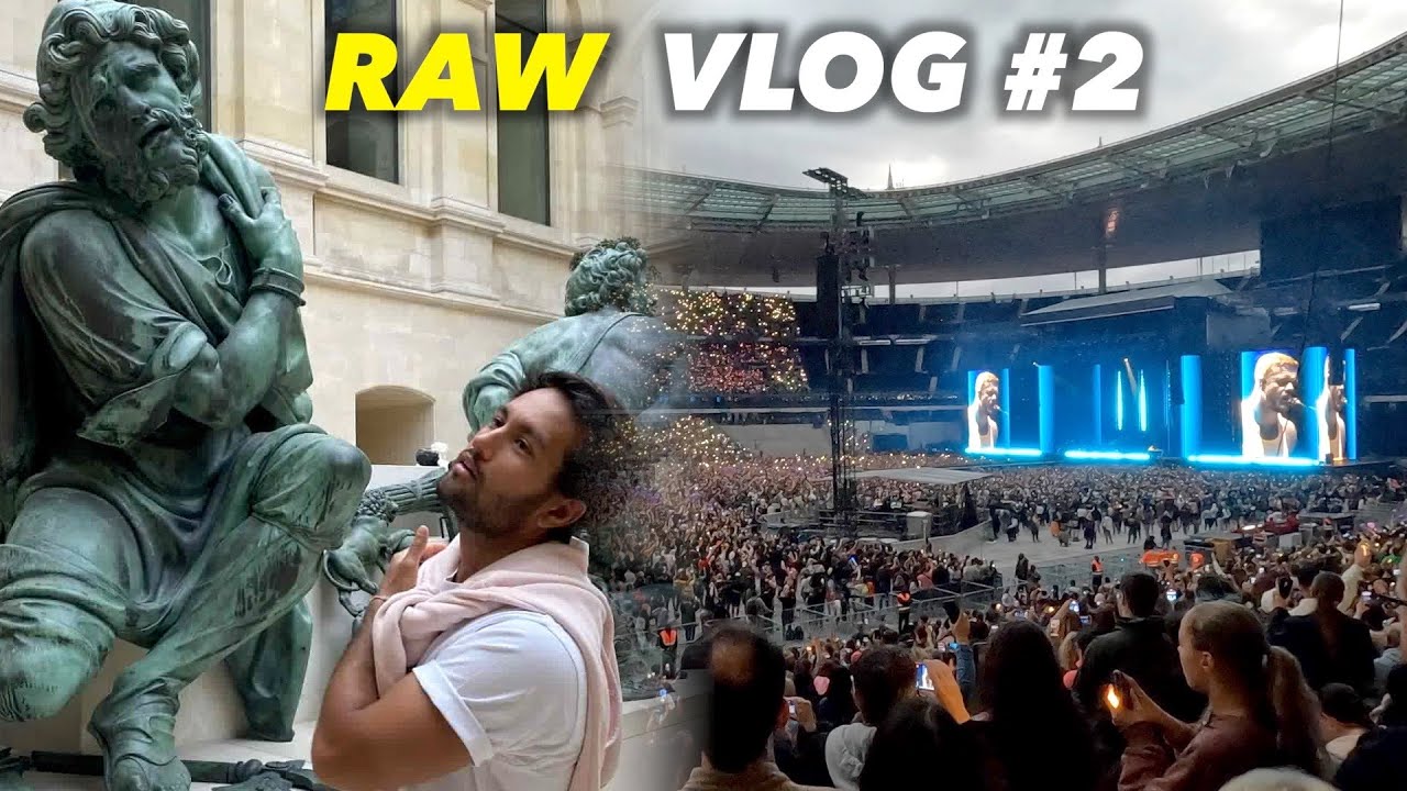 🎥 On VISITE PARIS avant le CONCERT d'IMAGINE DRAGONS (Raw Vlog #2)