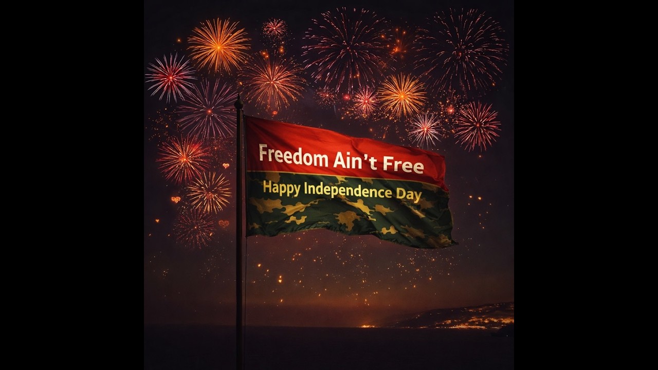 Happy Independence Day  -By AGLOSAM ZED