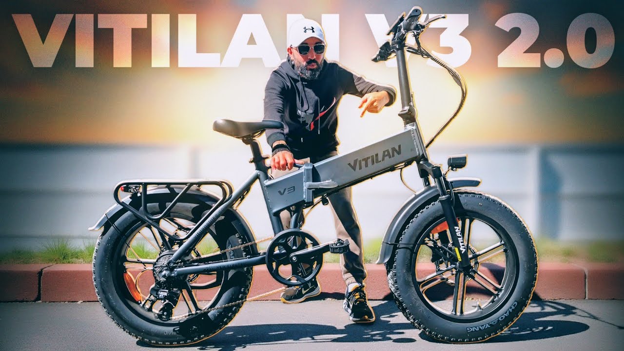💨 Esta Bike elétrica NÃO É CARA e Oferece MUITO! VITILAN V3 2.0