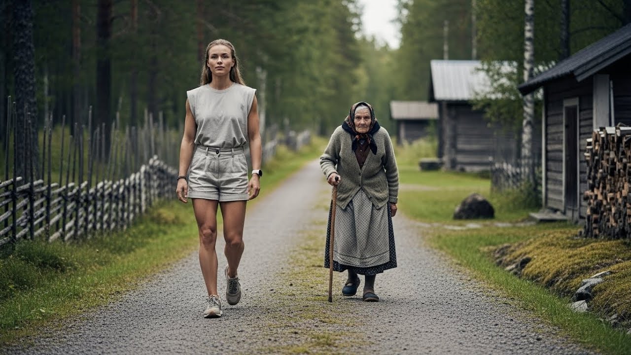 Ylimielinen hemmoteltu tyttö pieraisi ja nauroi vanhalle naiselle — tietämättä, että tämä on......