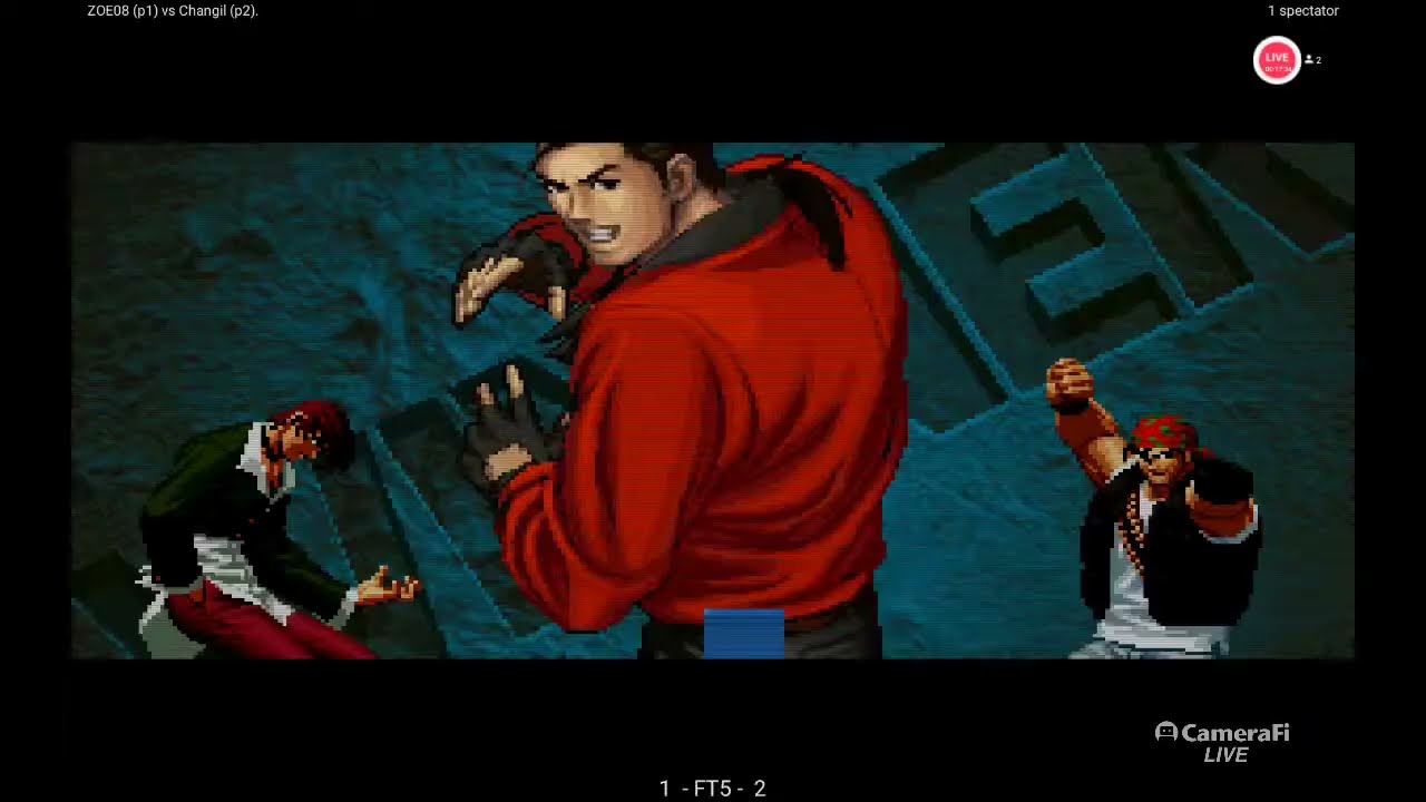 the king of fighters 2002 live